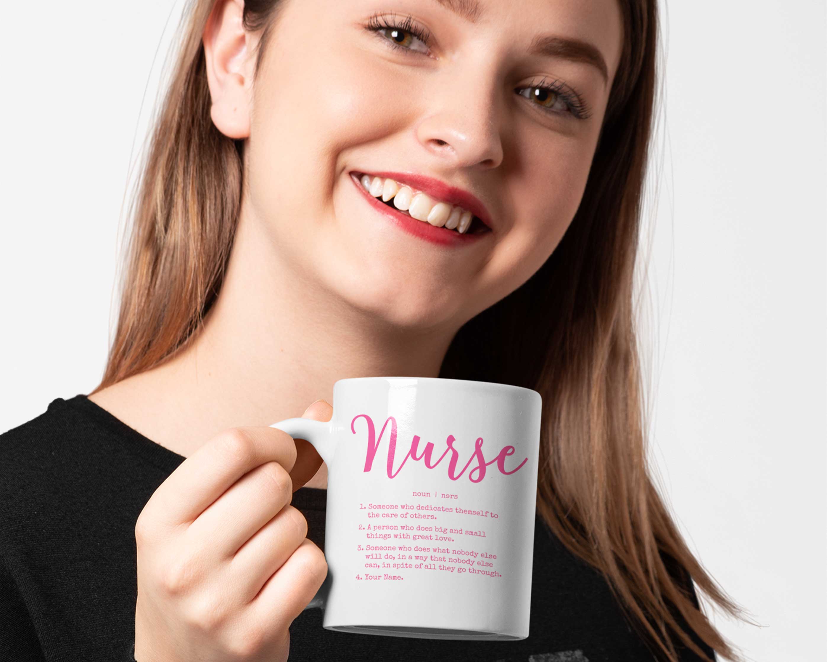 Nurse  Personalized Coffee Mug 11oz - White