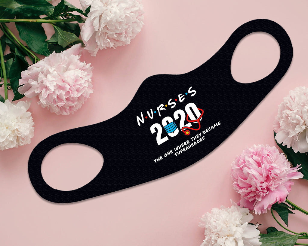 Nurses 2020 Face Mask Fitted and Personalized