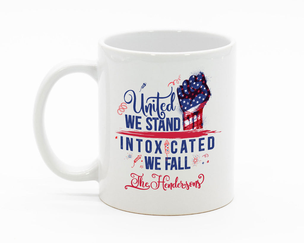 United We Stand - Personalized White Coffee Mug