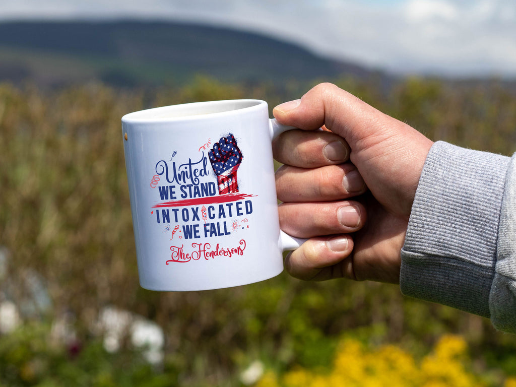 United We Stand - Personalized White Coffee Mug