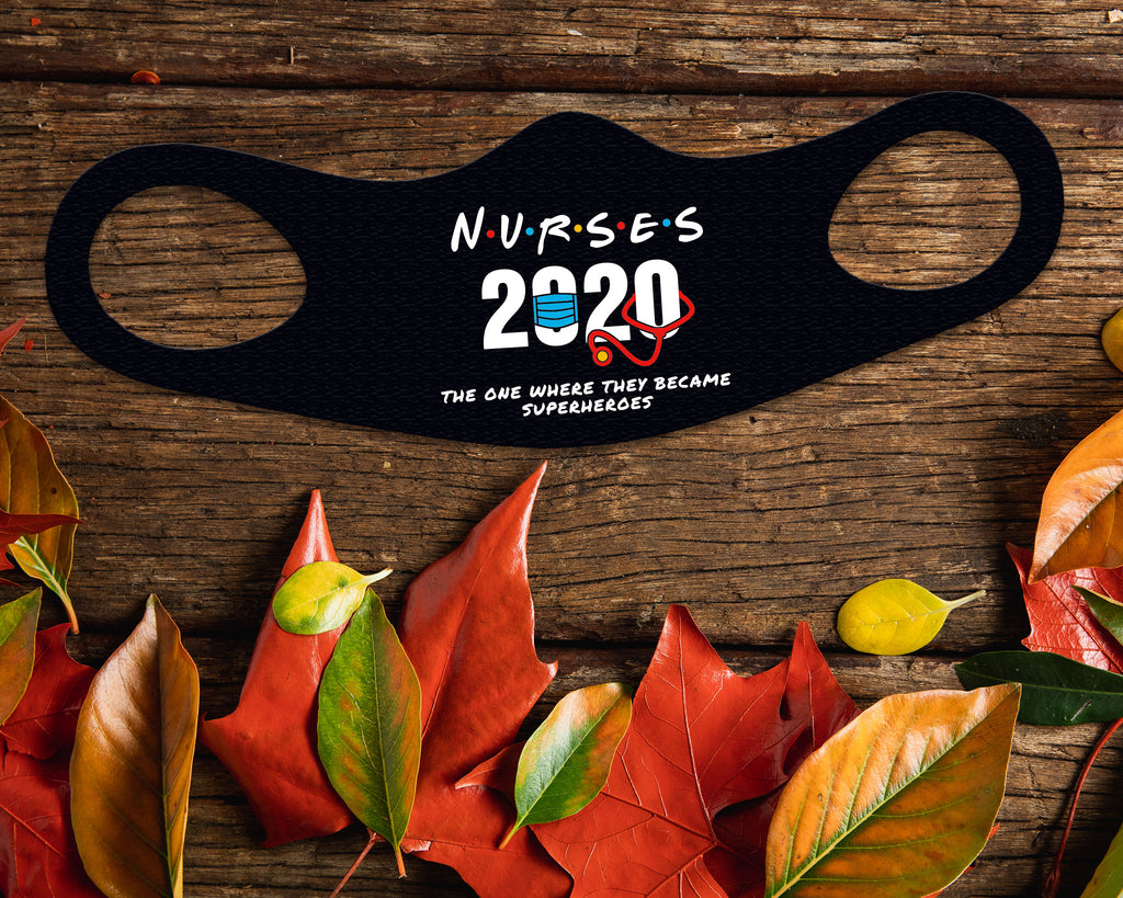 Nurses 2020 Face Mask Fitted and Personalized