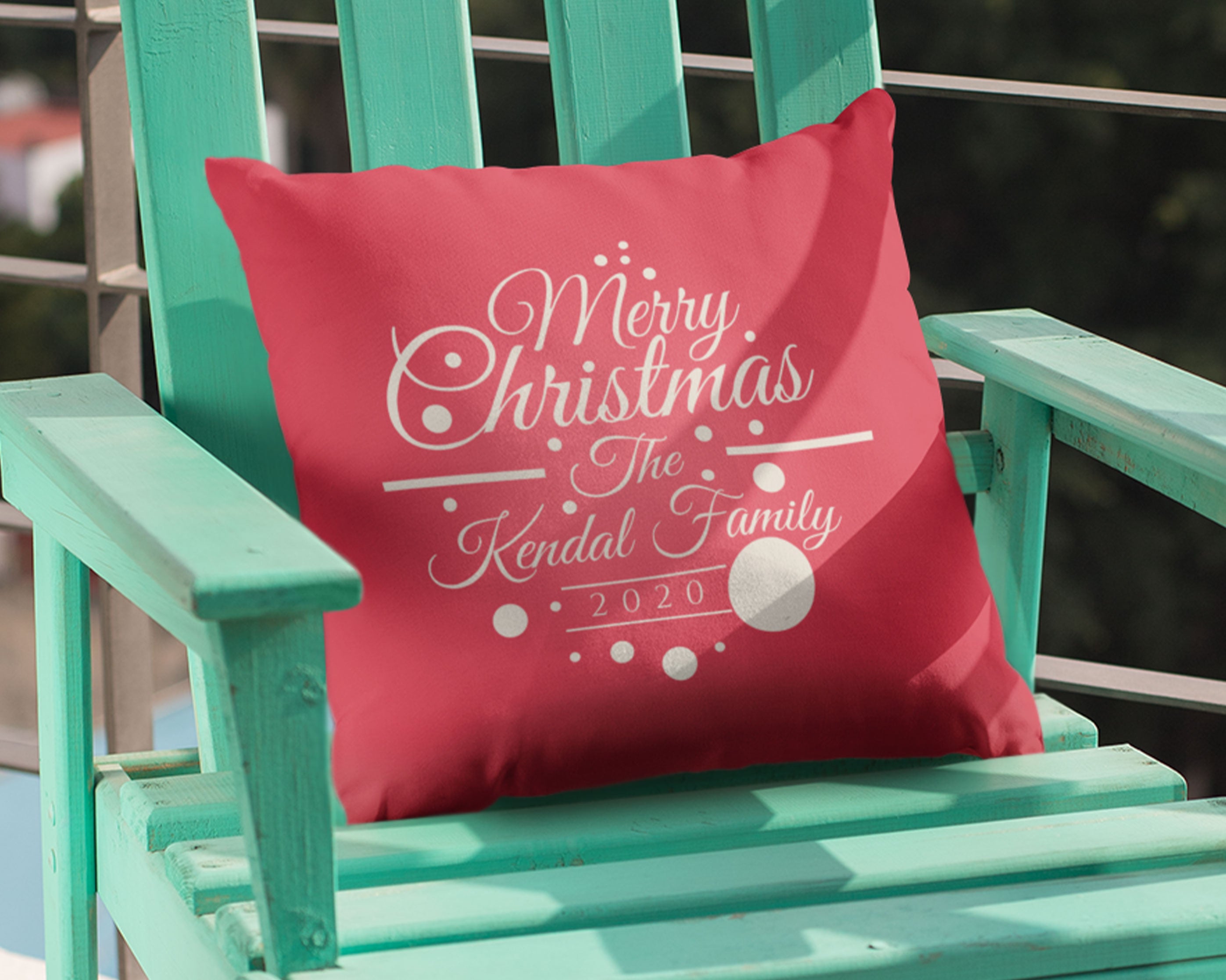Merry Christmas 2020 - Personalized Pillow Case