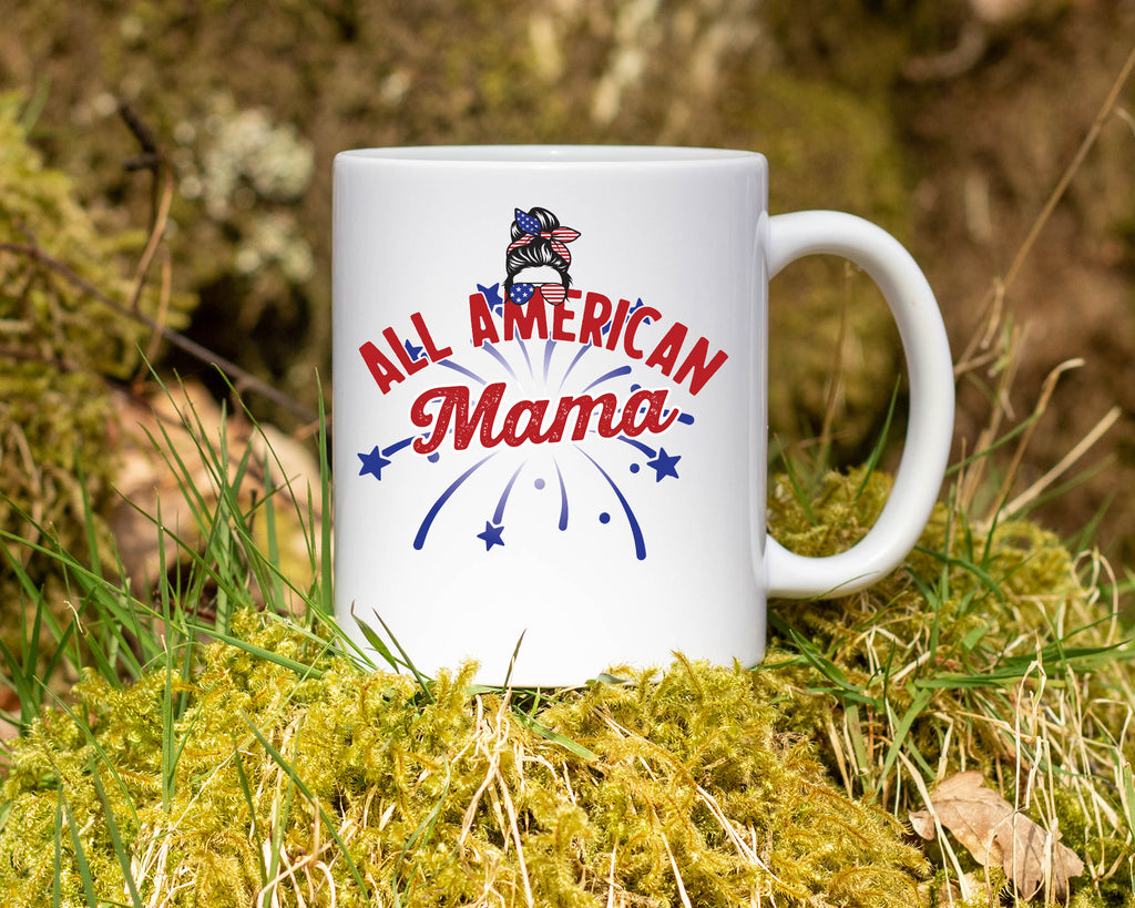 All American - White Coffee Mug