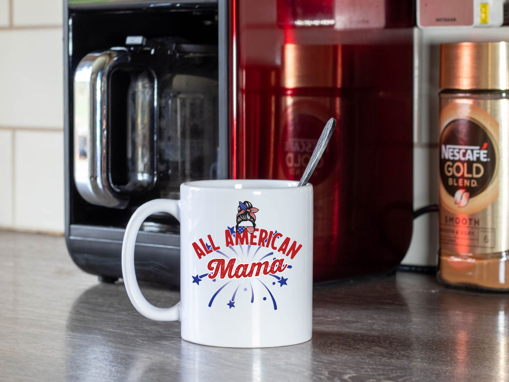 All American - White Coffee Mug