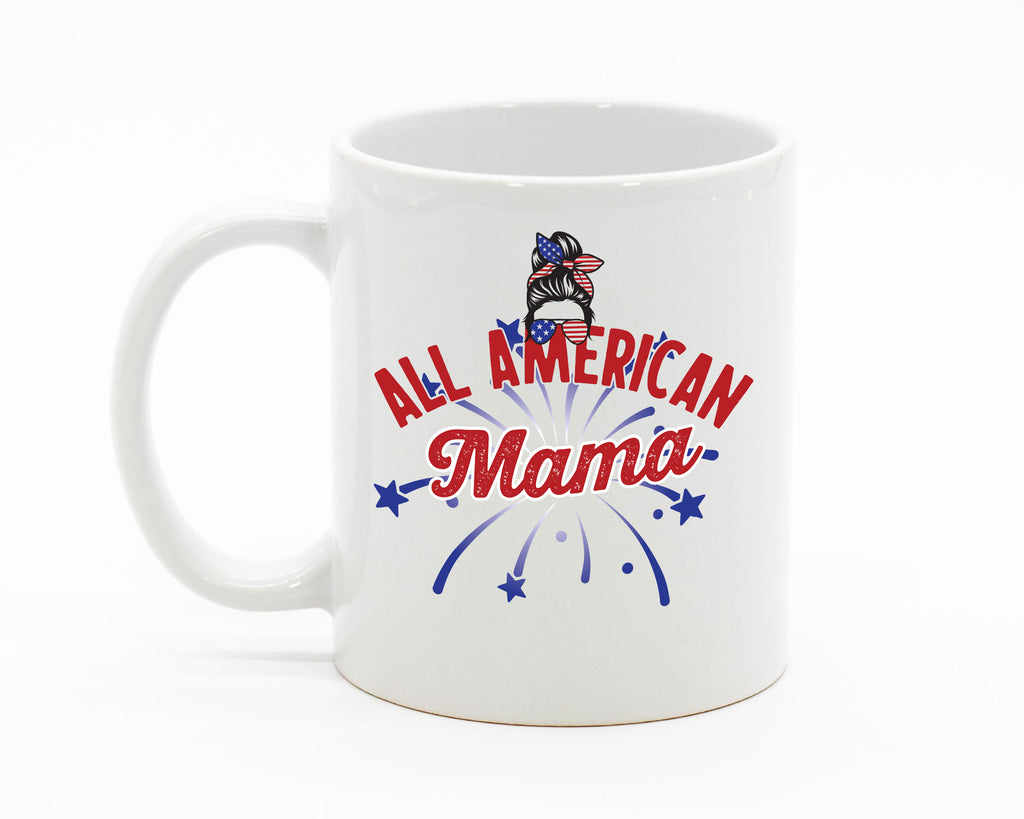 All American - White Coffee Mug