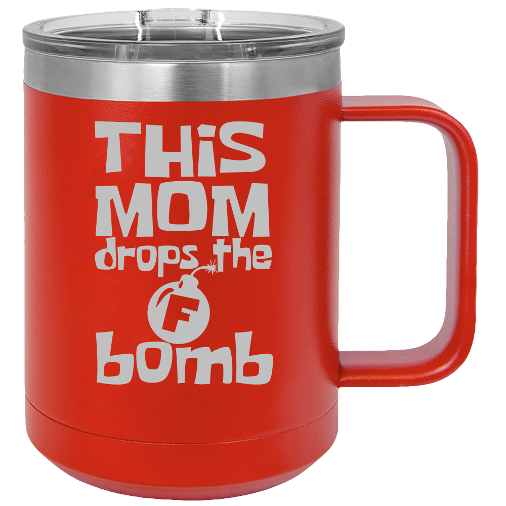 The F Bomb - Coffee Laser Etched Tumbler